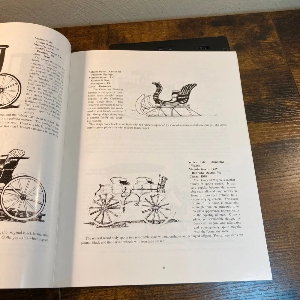 Horse Drawn Vehicles Carriages and the Community Thrasher Carriage Collection MD